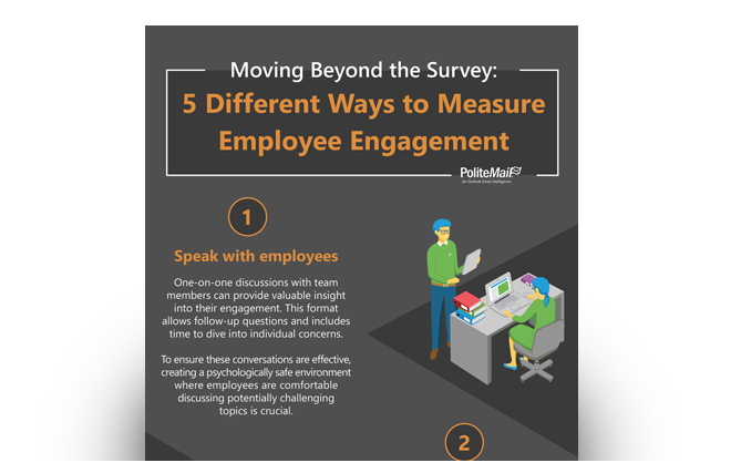 5 Different Ways to Measure Employee Engagement Infographic